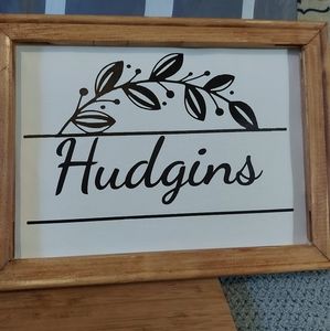 Personalized Family Signs